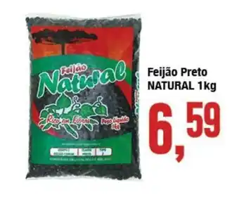 Rede Economia Feijao Preto Natural 1kg oferta