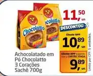 Tenda Atacado 3 corações - achocolatado em pó chocolatto oferta