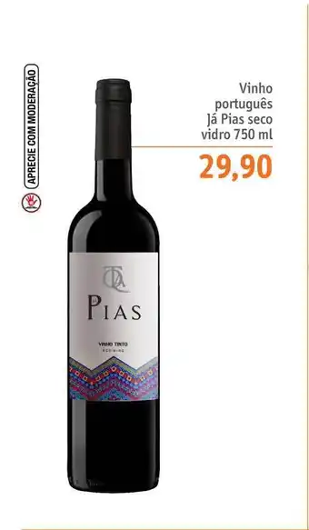 Sonda Vinho Português Já Pias Seco 750ml oferta