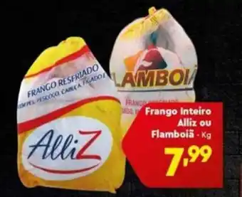 Supermercado Lavapés Frango Inteiro Alliz ou Flamboia 1kg oferta
