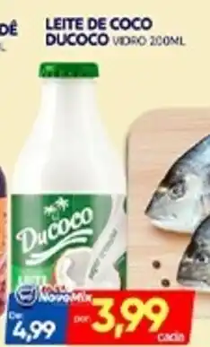Novo Mix Leite de coco ducoco vidro oferta