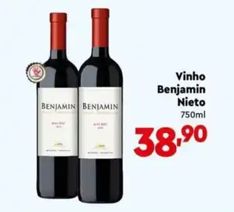 Vinho Benjamin Nieto 750ml