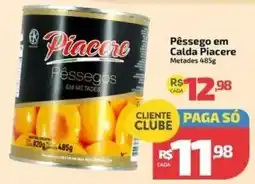 Pêssego em Calda Piacere Metades