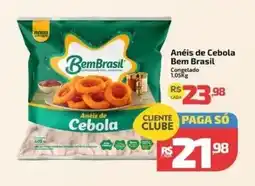 Supermercado Jacomar Anéis de Bem Brasil Congelado oferta