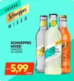 Novo Mix Schweppes mixed sabores oferta