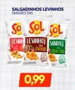 Salgadinhos levinhos sabores