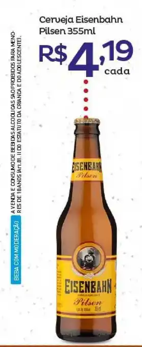 Super Lagoa Cerveja Elsenbahn Pilsen 355ml oferta