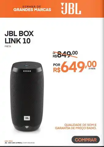 Schumann Jbl Box Link 10 oferta