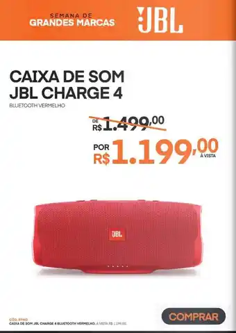 Schumann Caixa De Som Jbl Charge 4 oferta