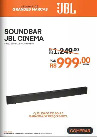 Schumann Soundbar Jbl Cinema oferta