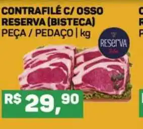 Contrafilé C Osso Reserva Bisteca 1kg
