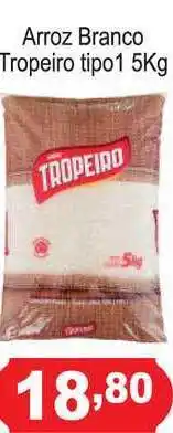 Calvo Atacadista Arroz Branco Tropeiro Tipo 1 5kg oferta