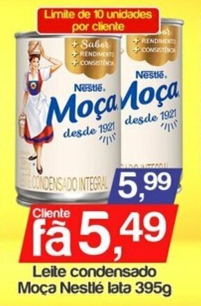 Supermercados Gricki Leite Condensado Moca Nestle Lata 395g oferta