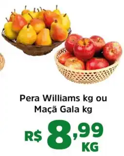 Supermercados Correia Pera Williams ou Maçã Gala oferta