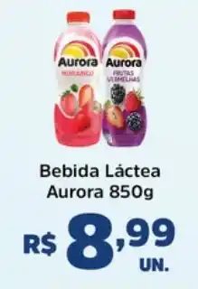 Supermercados Correia Bebida Láctea Aurora oferta
