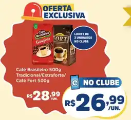 Supermercados Correia Café Brasileiro Tradicional/Extraforte/ Café Fort oferta