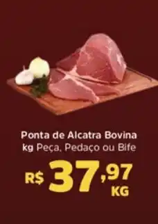 Supermercados Correia Ponta de Alcatra Bovina oferta