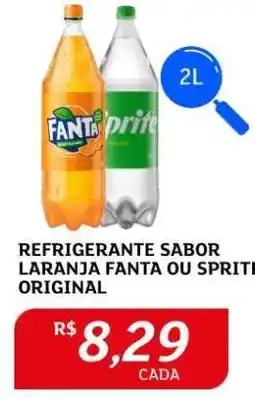 Assaí Atacadista Refrigerante Sabor Laranja Fanta ou Sprite Original oferta
