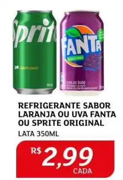 Assaí Atacadista Refrigerante Sabor Laranja ou Uva Fanta ou Sprite Original oferta
