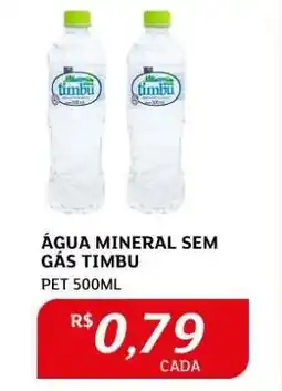 Assaí Atacadista Água Mineral Sem Gás Timbu oferta