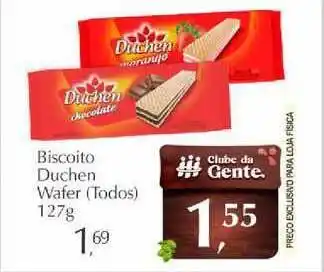 Biscoito Duchen Wafer 127g