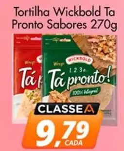 Delta Supermercados Tortilha Wickbold Ta Pronto Sabores oferta