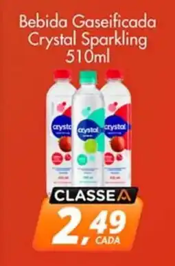 Bebida Gaseificada Crystal Sparkling