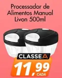 Processador de Alimentos Manual Livon