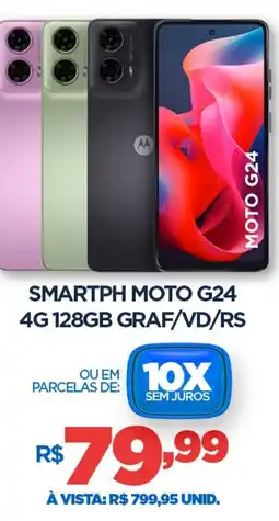 DB Supermercados Smartph moto g24 4G 128GB GRAF/VD/RS oferta