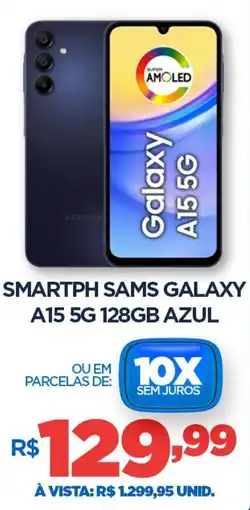 DB Supermercados Smartph sams galaxy a15 5g 128gb azul oferta