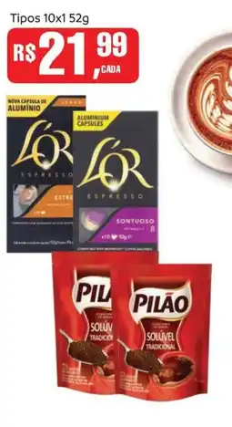 Supermercados Mateus Cafe Pilão oferta