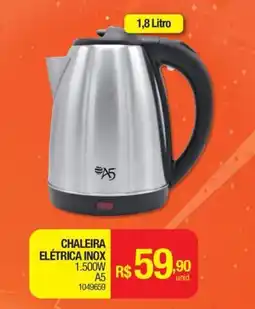 Milium Chaleira elétrica inox 1.500w oferta