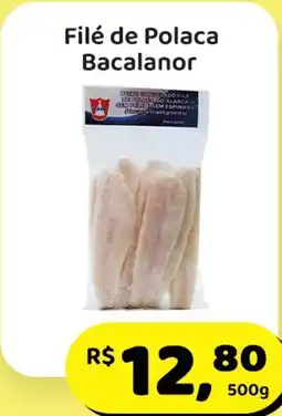 Mineirão Atacarejo Filé de Polaca Bacalanor oferta