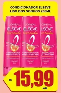 Costa Atacadão Condicionador elseve liso dos sonhos oferta