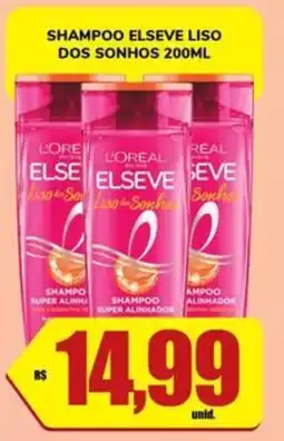 Costa Atacadão Shampoo elseve liso dos sonhos oferta