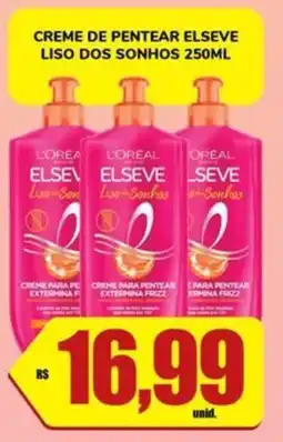 Costa Atacadão Creme de pentear elseve liso dos sonhos oferta