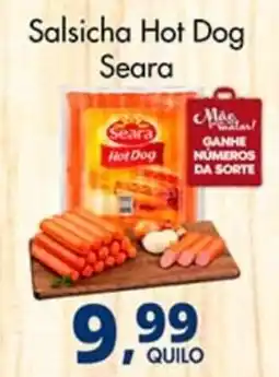 Delta Supermercados Salsicha Hot Dog Seara oferta