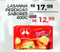 Rede Krill Lasanha perdigão sabores oferta