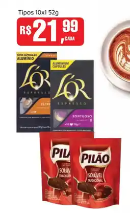 Supermercados Mateus Cafe Pilão oferta