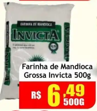Supermercado Kibe Farinha de Mandioca Grossa Invicta oferta