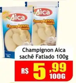 Champignon Aica sachê Fatiado