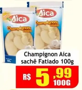Supermercado Kibe Champignon Aica sachê Fatiado oferta