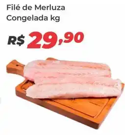 Villarreal Supermercados Filé de Merluza Congelada oferta