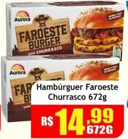 Supermercado Kibe Hambúrguer Faroeste Churrasco oferta
