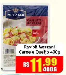 Ravioli Mezzani Carne e Queijo