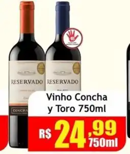 Supermercado Kibe Vinho Concha y Toro oferta