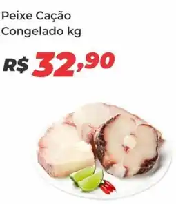 Villarreal Supermercados Peixe Cação Congelado oferta
