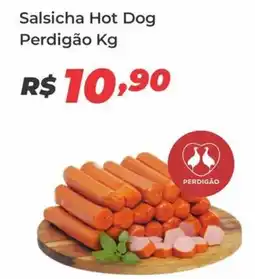 Villarreal Supermercados Salsicha Hot Dog Perdigão oferta