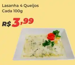 Villarreal Supermercados Lasanha 4 Queijos Cada oferta