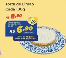 Villarreal Supermercados Torta de Limão Cada oferta